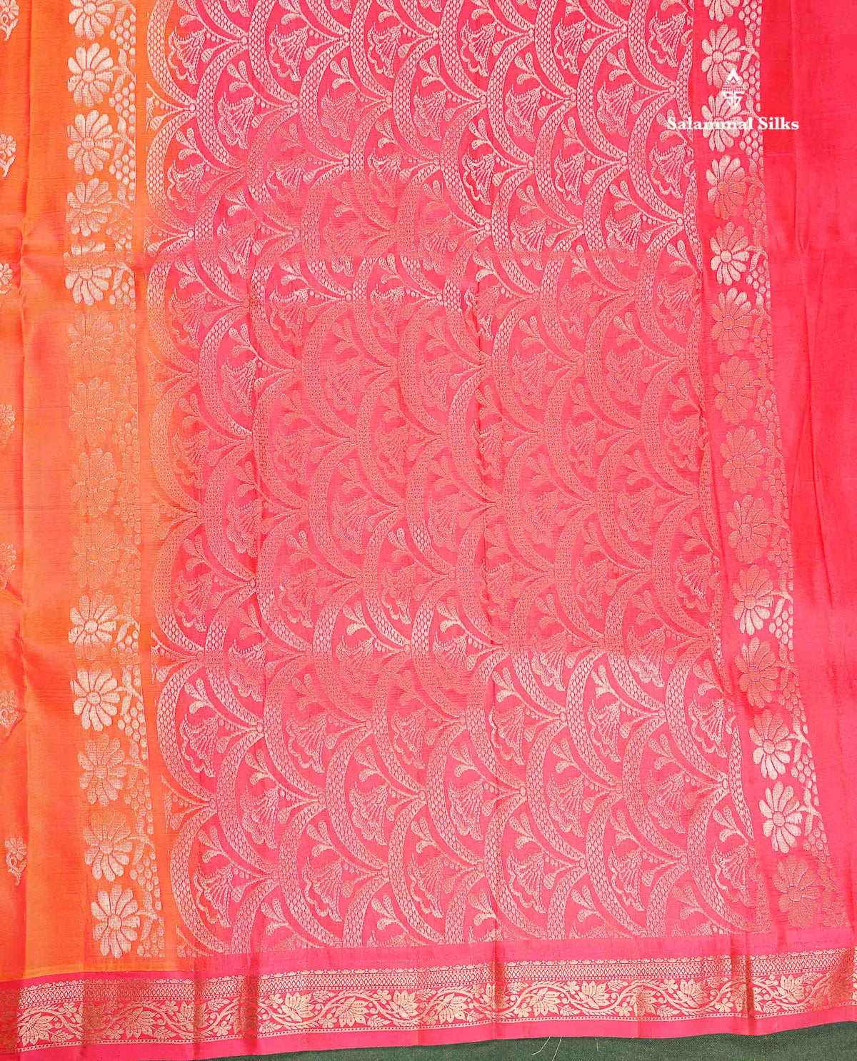 Pure Mix Silk Saree - Royal Blue Colour Body With Contrast Purple Small Border