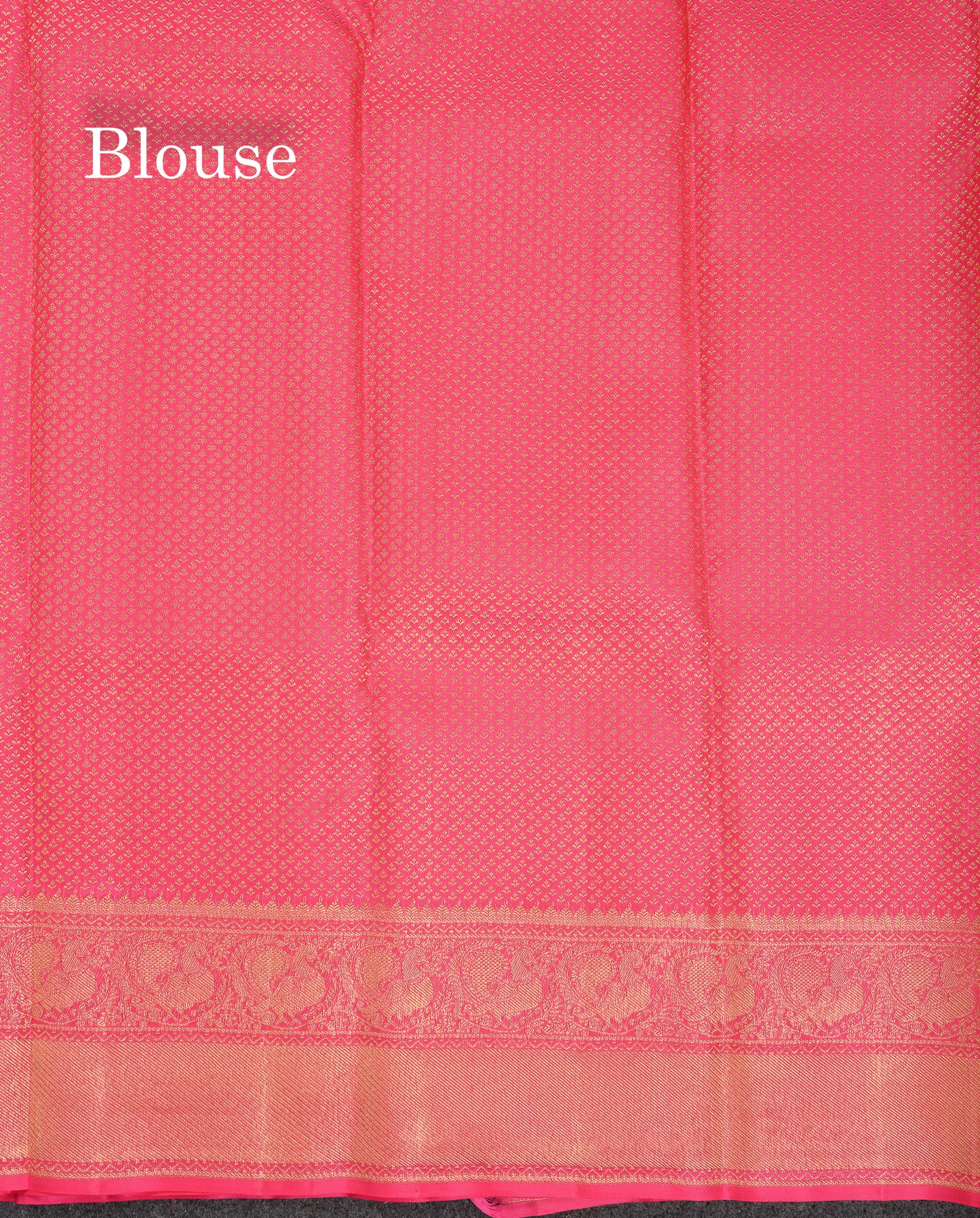 Beautiful Pastel Blue Bridal Pure Kanjivaram Silk Saree With Contrast Light Pink Traditional Border