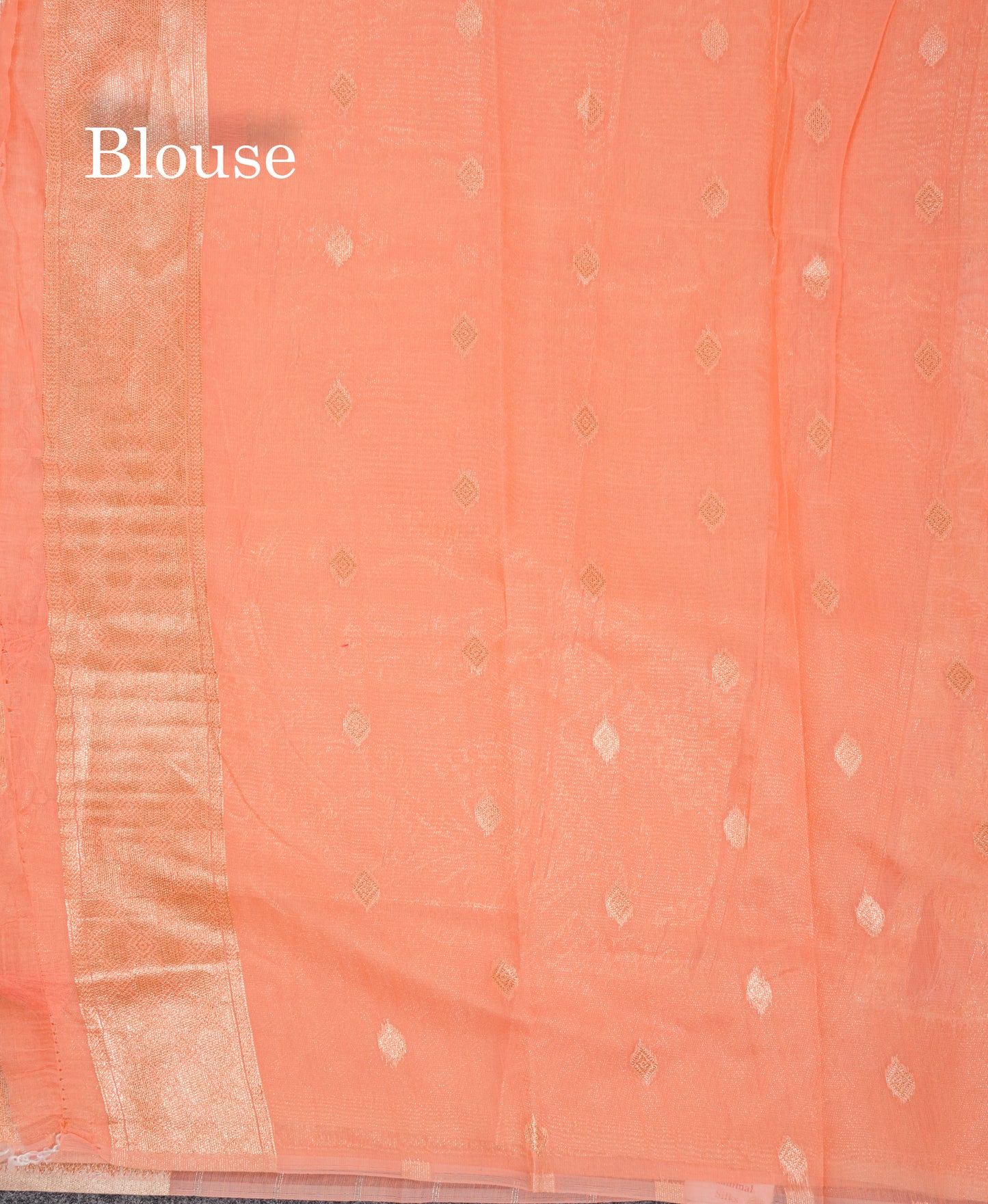 Beautiful Light Green Cotton Mix Saree With Fancy Border