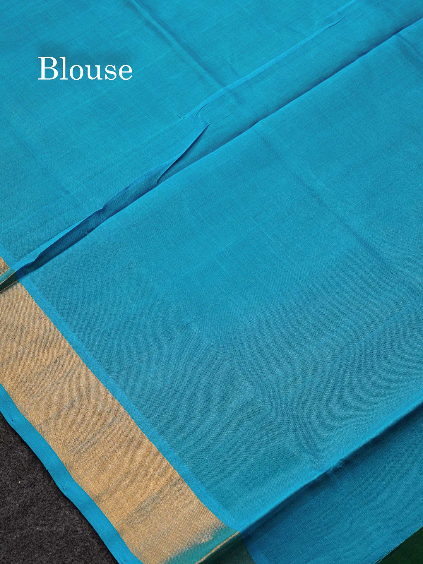 Dark Maroon Pure Silk Cotton Saree With Contrast Parrot Green Blouse