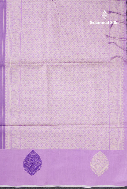 Rama Blue Checks With Butta Semi Tussar Saree With Contrast Sky Blue Fancy Border