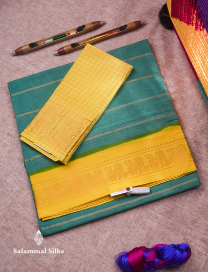 Beautiful Half White Pure Sungudi Cotton Saree With Contrast Reddish Pink Border