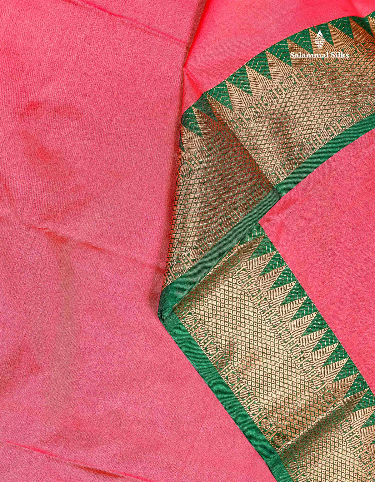 Semi Silk Saree - Anandha Blue Colour Body Plain With Contrast Maroon Traditional Temple Border