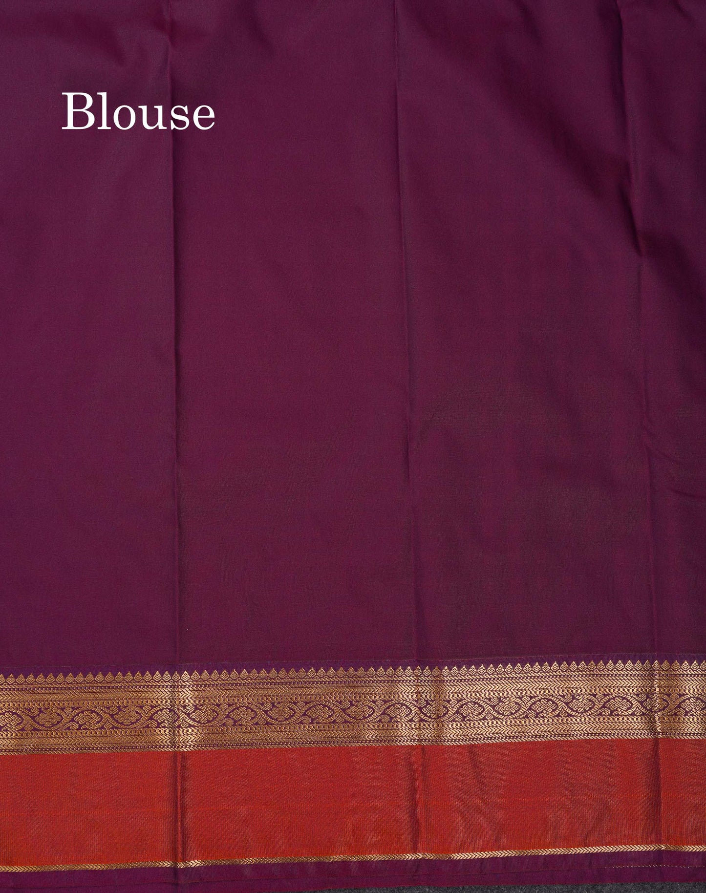 Beautiful Multicolour Small Checks Semi Silk Saree With Contrast Magenta Traditional Border