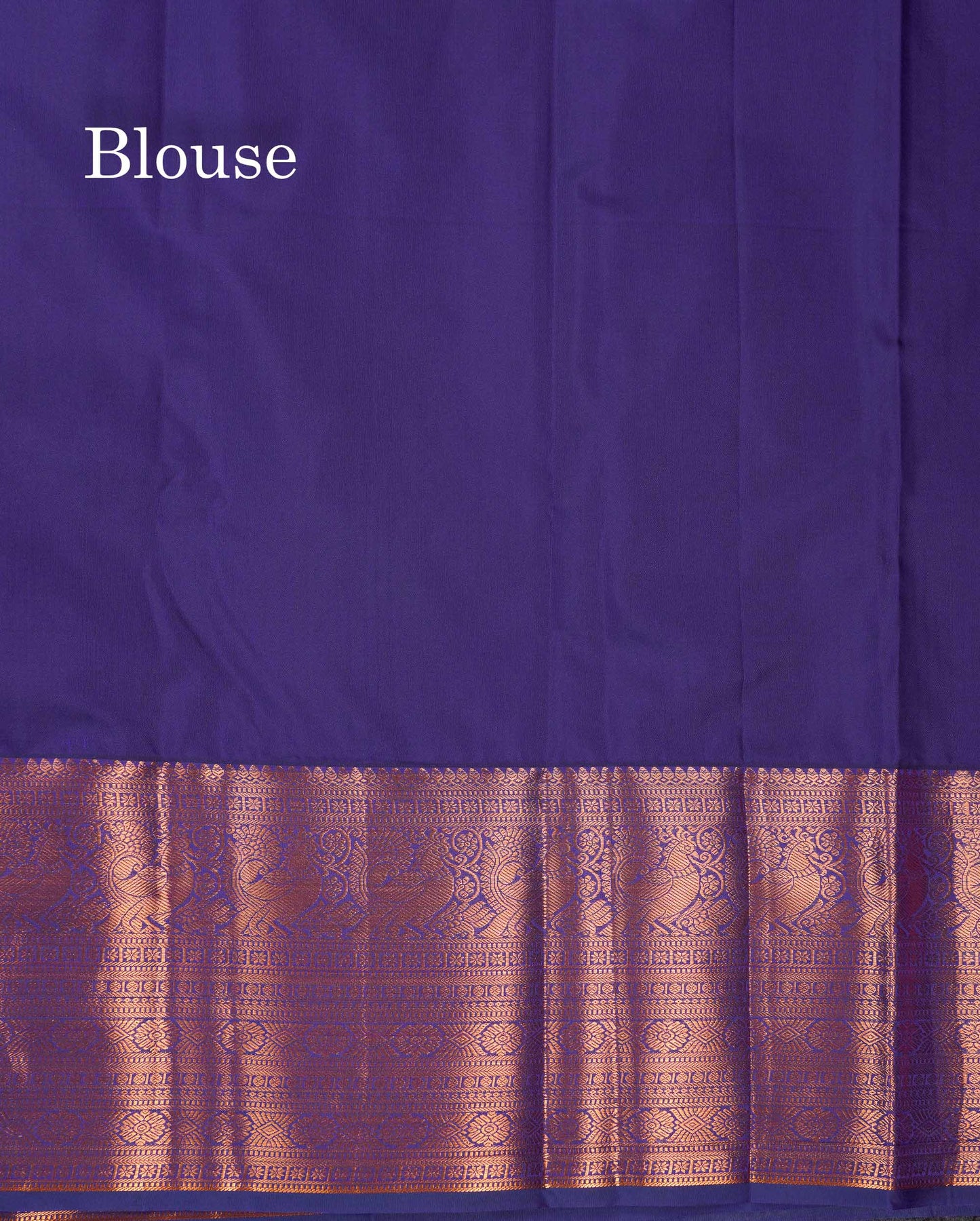 Beautiful Dual Tone Peach Orange Bridal Semi Silk Saree With Contrast Navy Blue Traditional Evening Morning Border