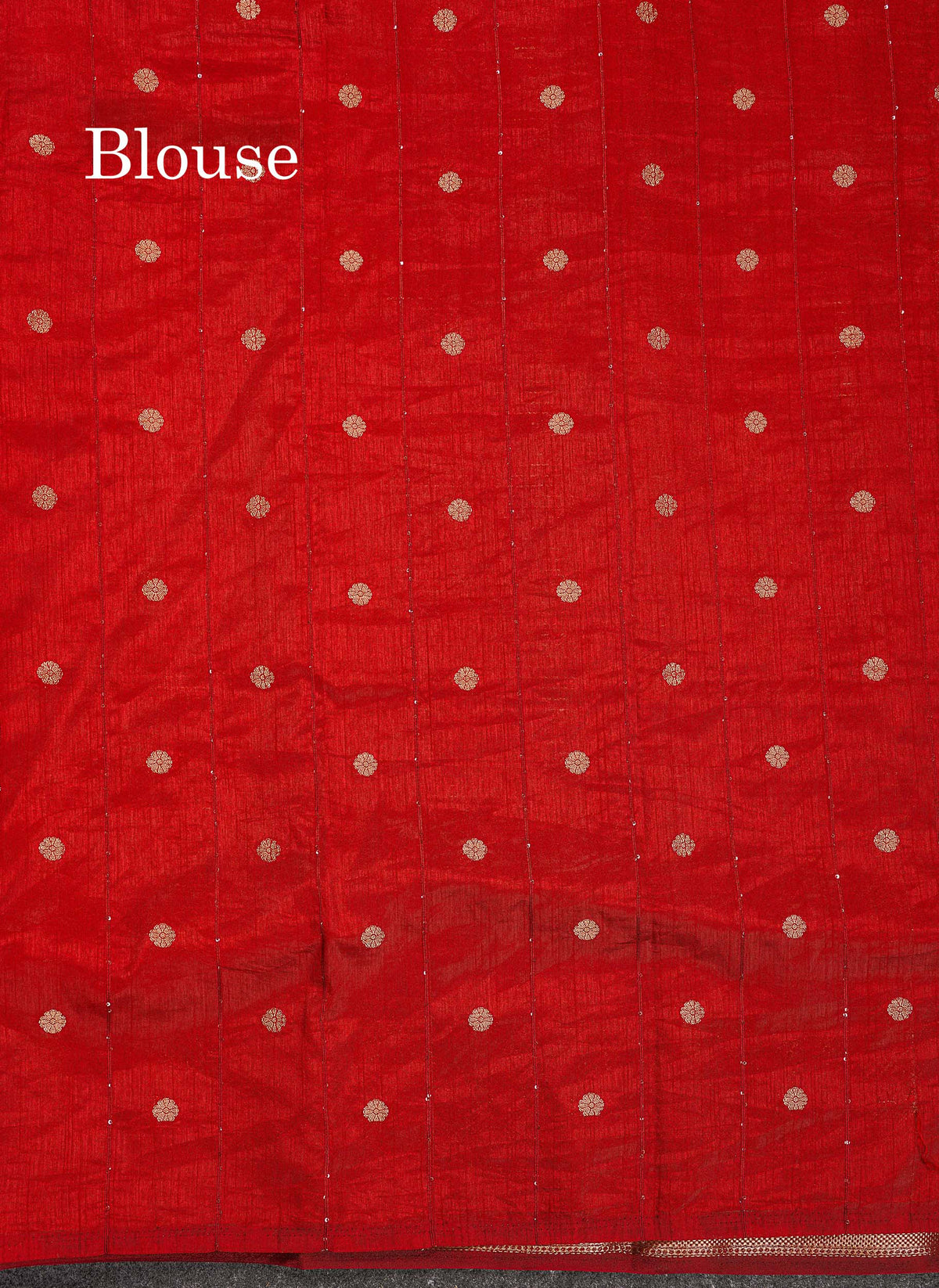 Semi Crepe Silk Saree - Pinkish Peach Colour Body Horizontal Line With Contrast Maroon Border