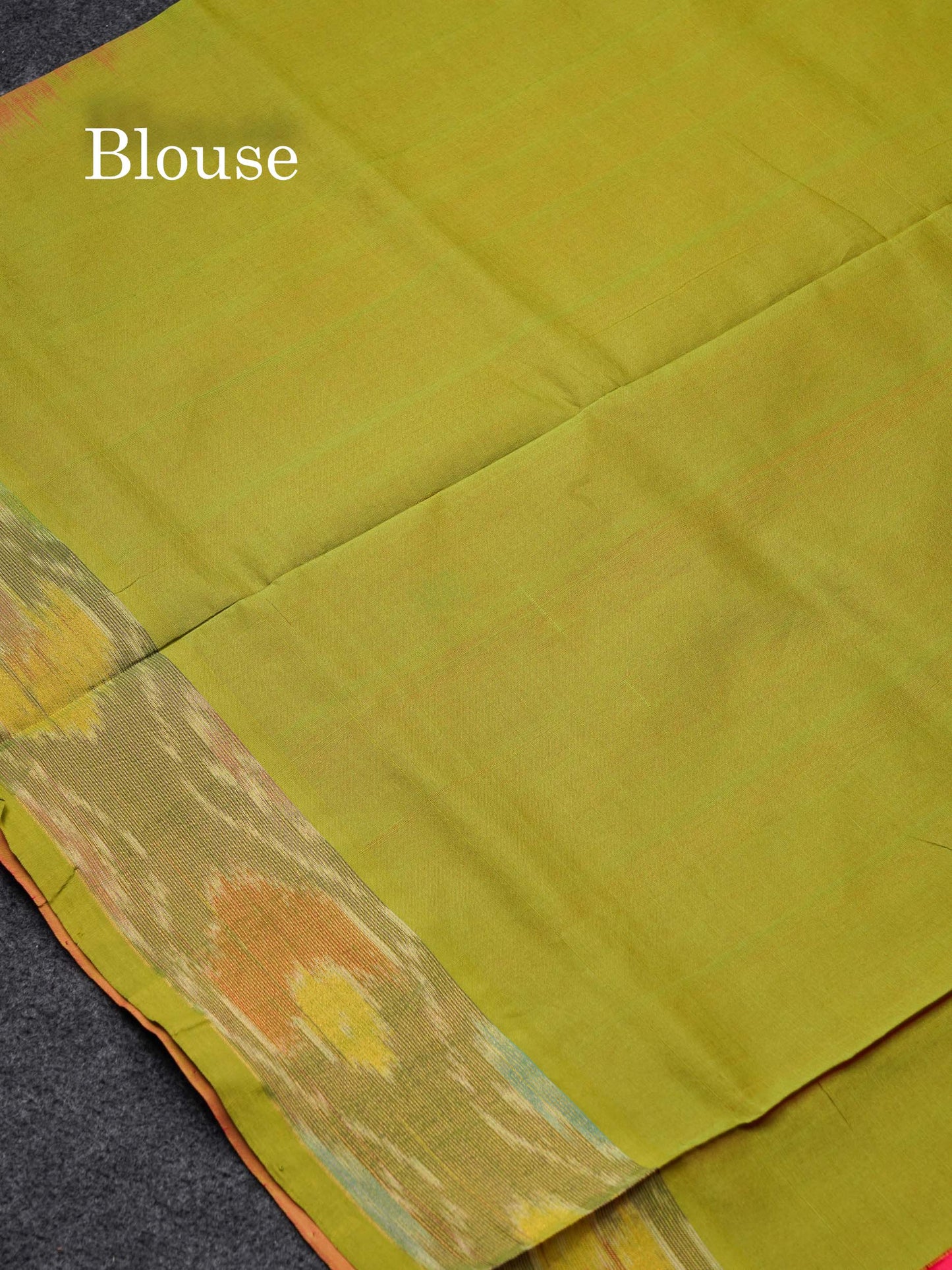 Beautiful Pink Thread Work Buttas Semi Silk Cotton Saree With Contrast Green Blouse