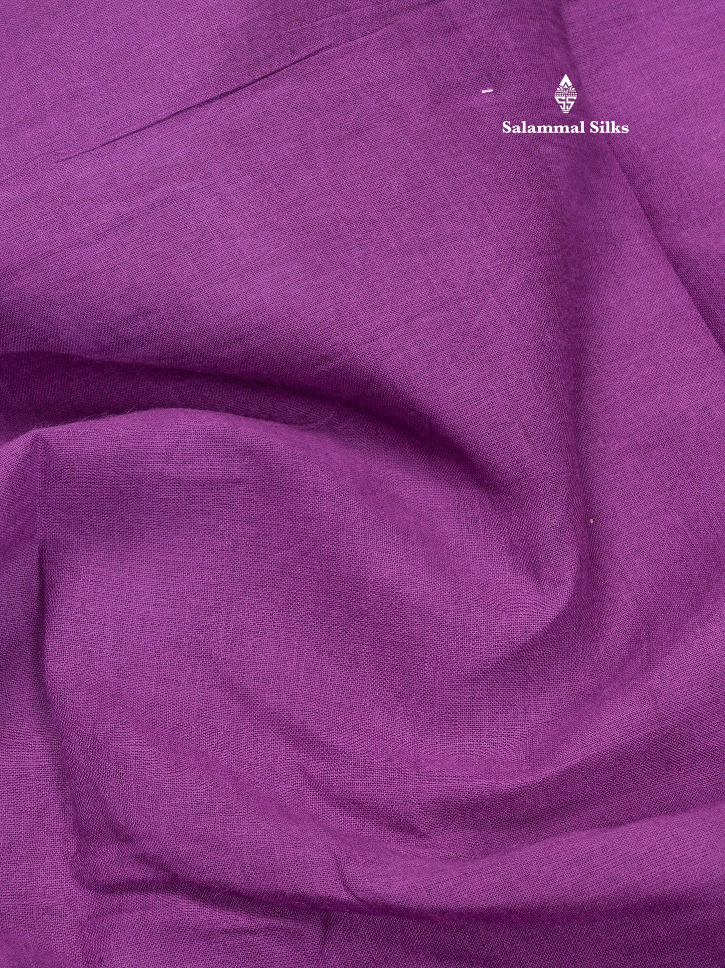 Reddish Pink Pure Sungudi Cotton Saree With Contrast Sapphire Green Gap Border