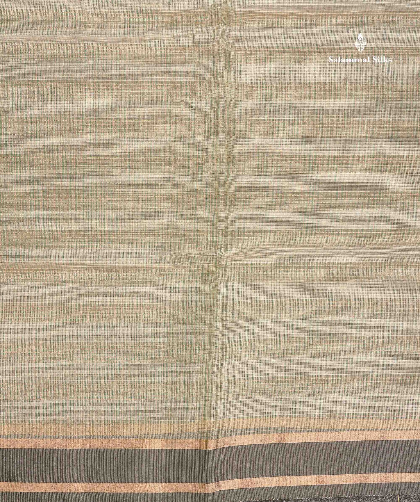 Kota Silk Saree Cream Sandal With Black Blouse