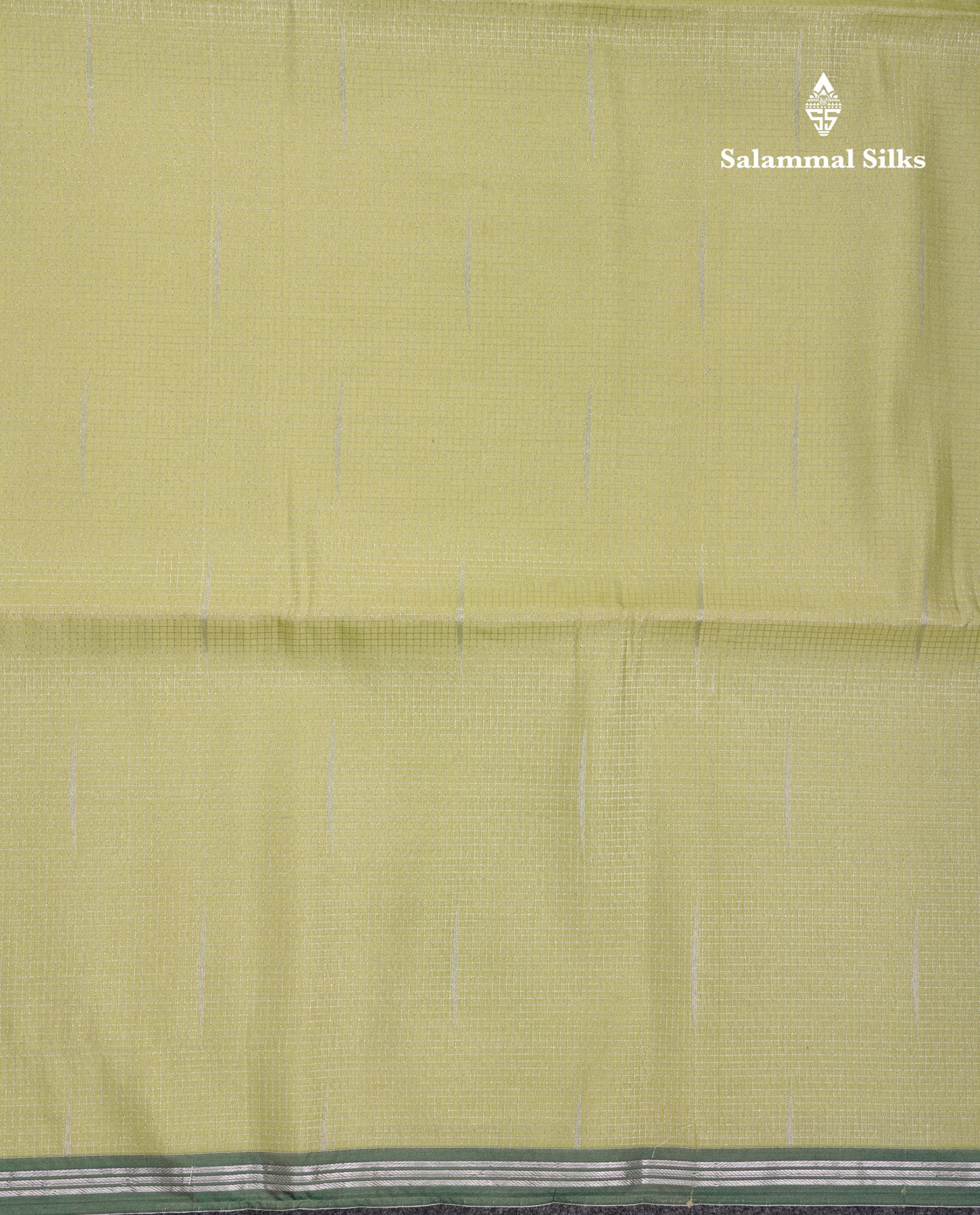 Light Pink Tiny Zari Checks With Malli Moggu Butta Semi Soft Silk Saree With Contrast Small Purple Border