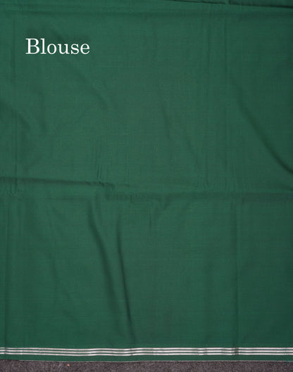 Light Pink Tiny Zari Checks With Malli Moggu Butta Semi Soft Silk Saree With Contrast Small Purple Border