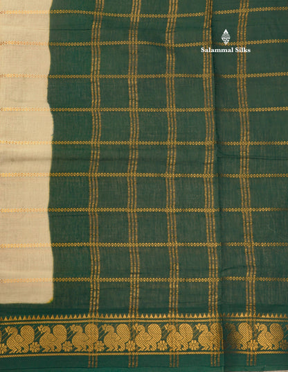 Beautiful Black Pure Sungudi Cotton Saree With Contrast Lavender Border