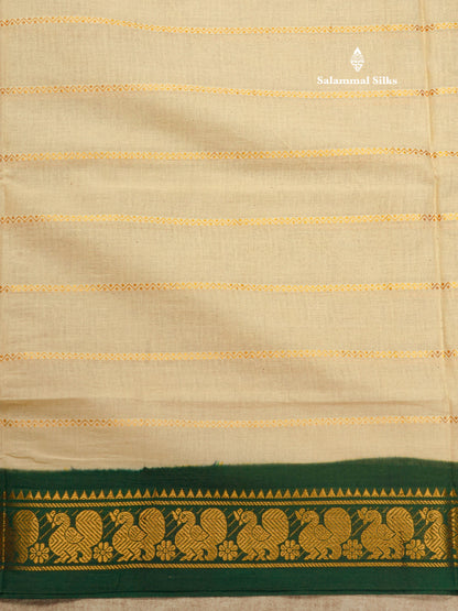 Beautiful Black Pure Sungudi Cotton Saree With Contrast Lavender Border