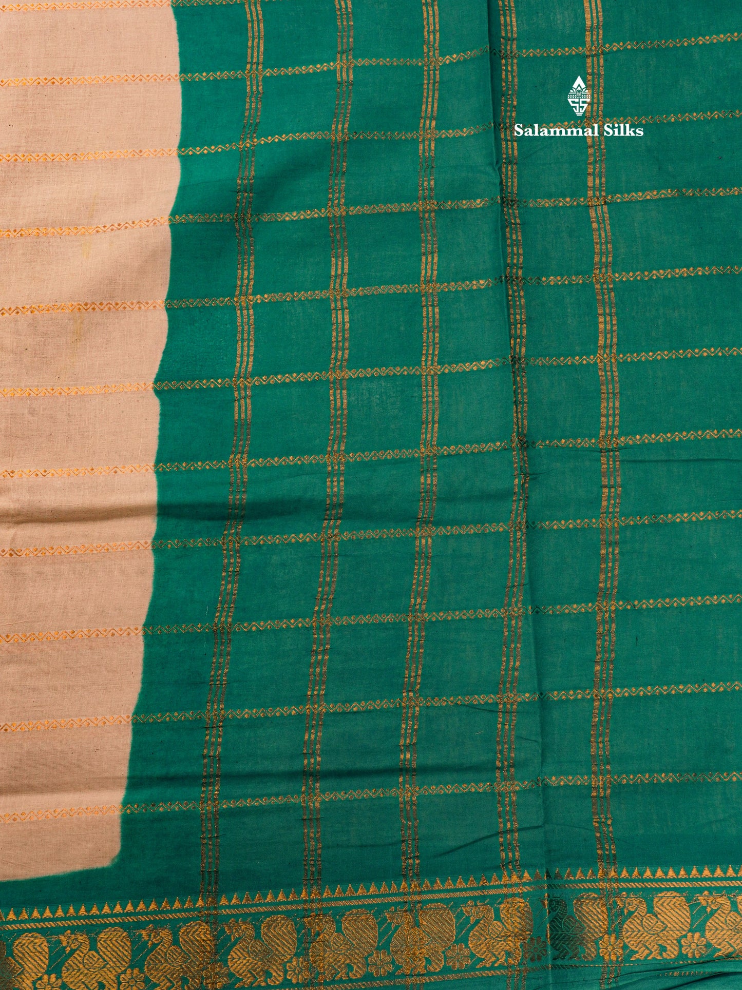 Beautiful Black Pure Sungudi Cotton Saree With Contrast Lavender Border