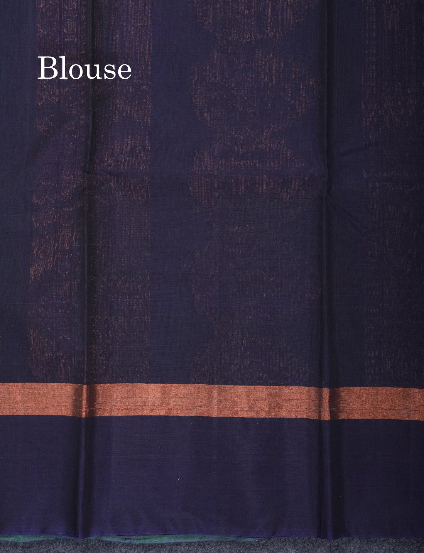 Beautiful Elaichi Green SICO Cotton Saree With Contrast Navy Blue Blouse
