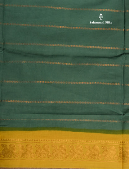 Beautiful Half White Pure Sungudi Cotton Saree With Contrast Reddish Pink Border