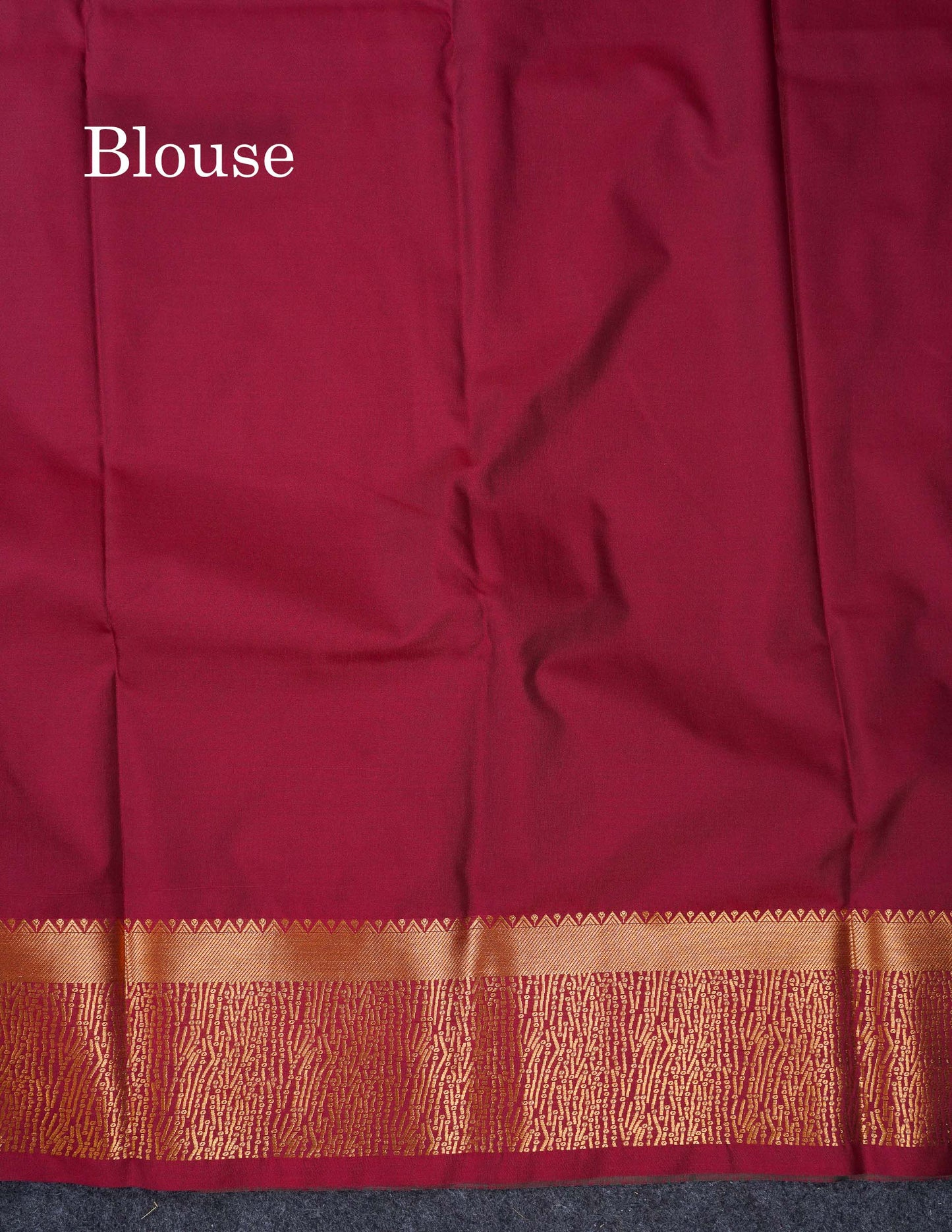 Beautiful Light Lavender Zari Butta Semi Silk Saree With Contrast Maroon Fancy Border
