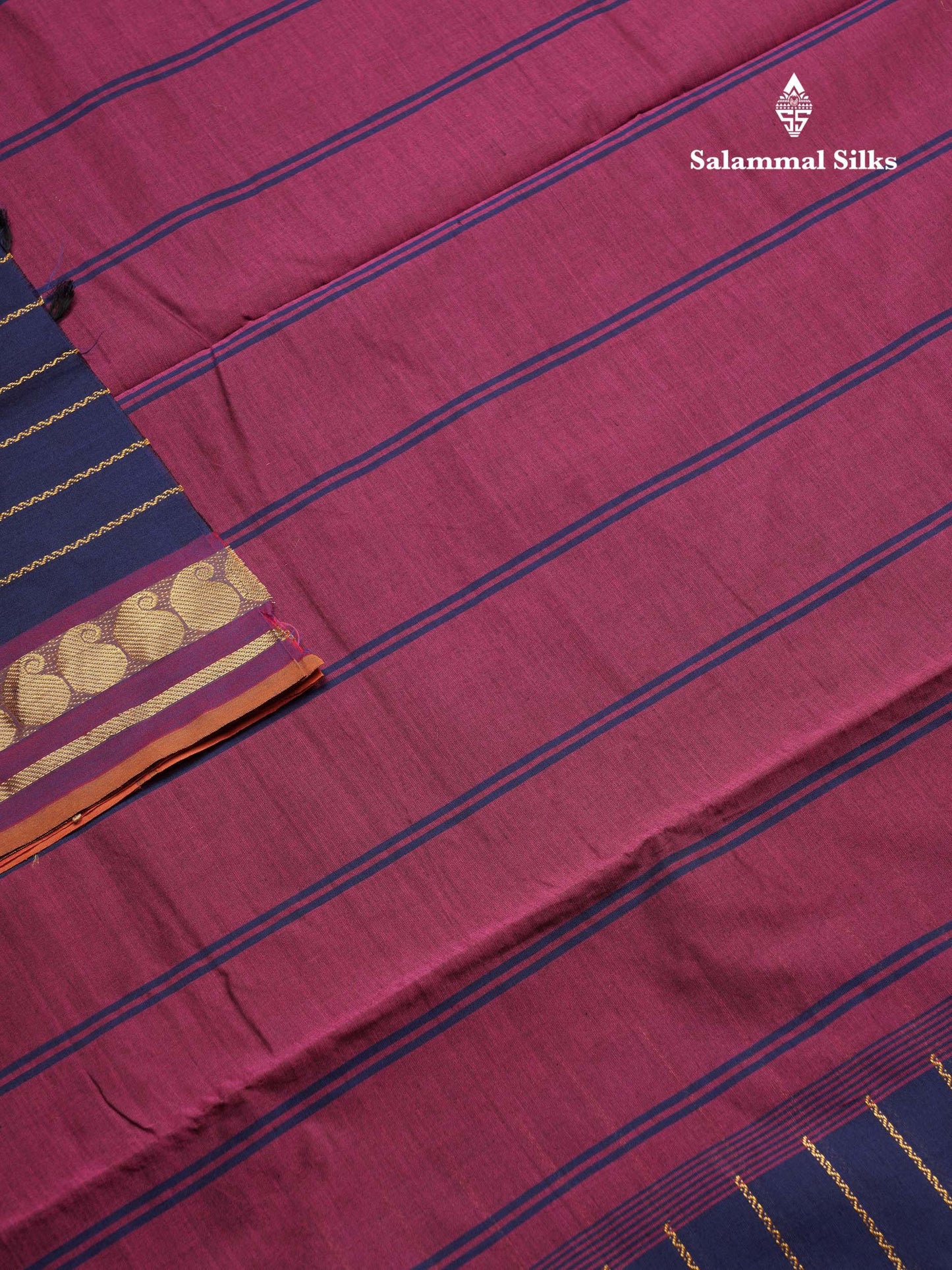Beautiful Elephant Grey Semi Silk Cotton Saree With Contrast Maroon Blouse