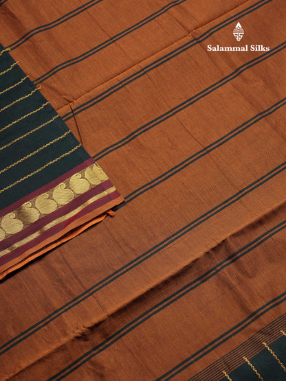 Beautiful Elephant Grey Semi Silk Cotton Saree With Contrast Maroon Blouse