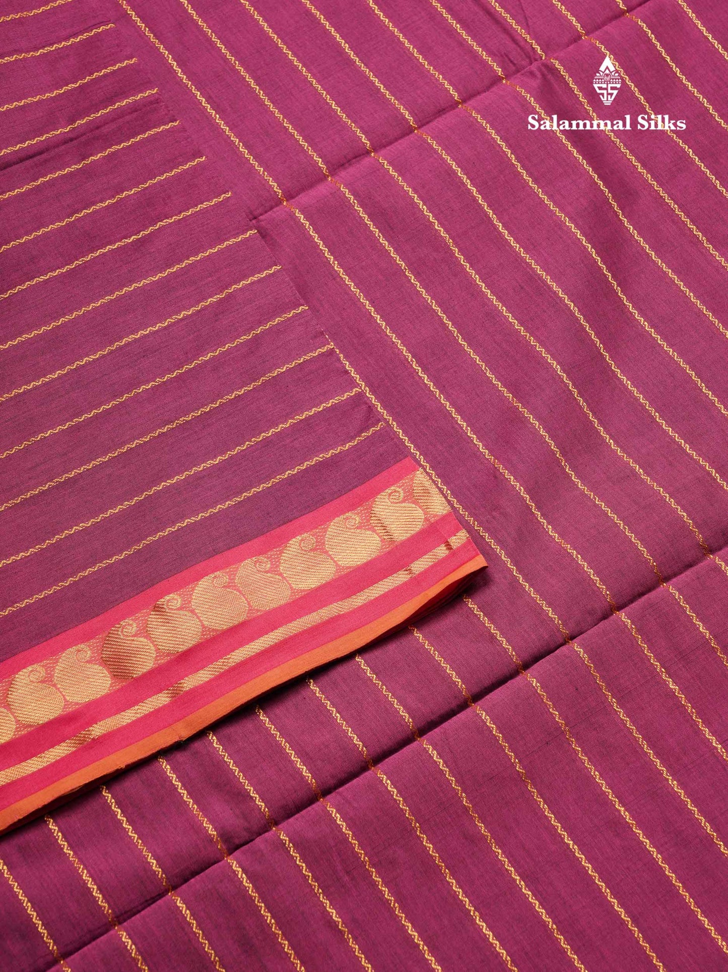 Beautiful Elephant Grey Semi Silk Cotton Saree With Contrast Maroon Blouse
