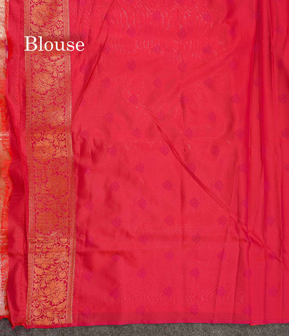 Semi Tussar Saree - Copper Colour Body Tissue With Contrast Maroon Fancy Border