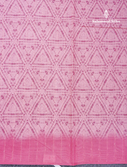 Elephant Grey Thread Work Printed Semi Tussar Fancy Saree With Contrast Grey Border