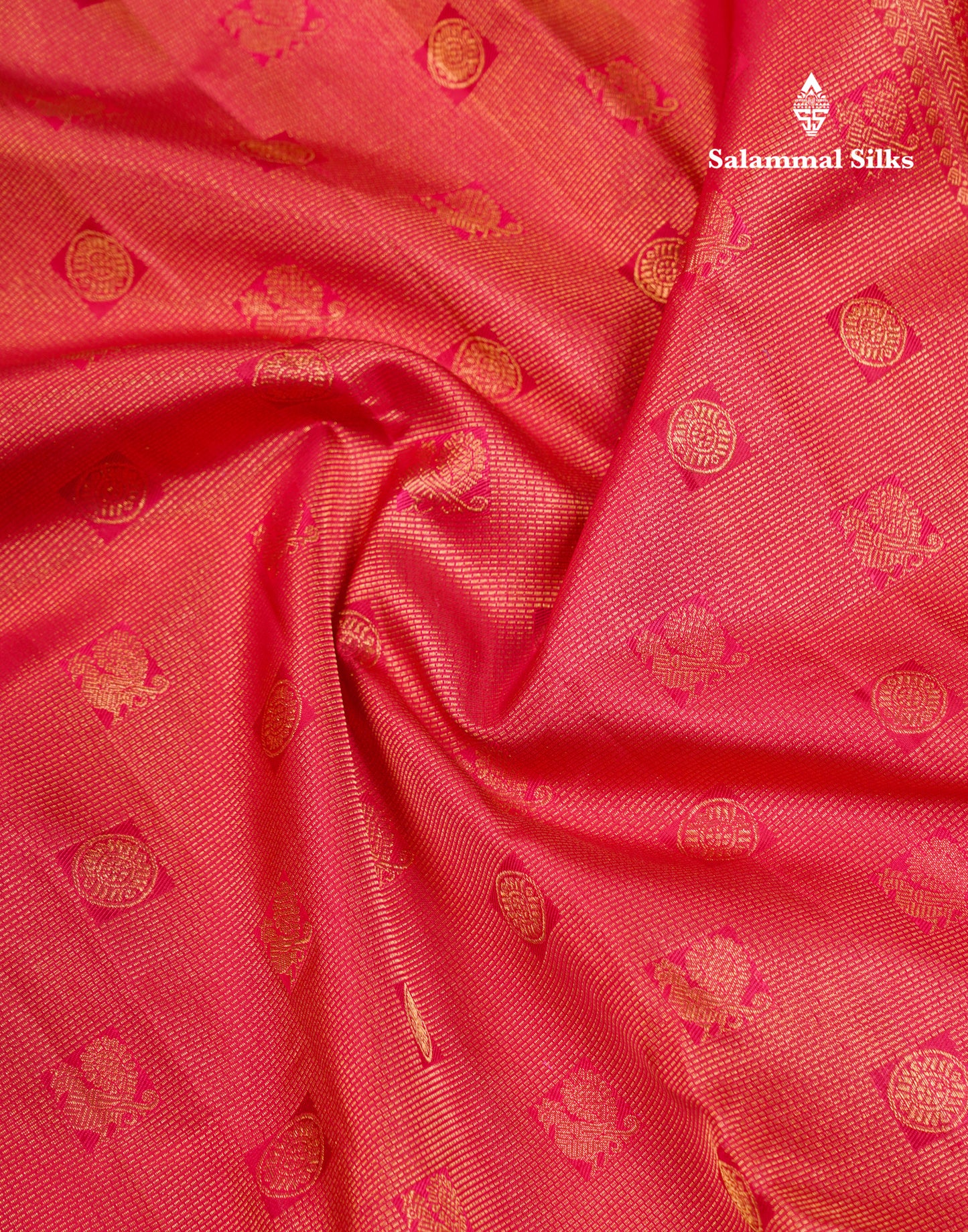 Beautiful Pinkish Maroon Menakari Work Bridal Pure Kanjivaram Silk Saree With Traditional Border