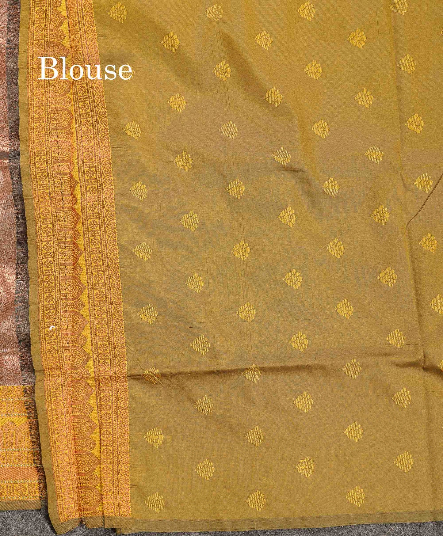 Semi Tussar Saree - Light Lavender Colour Body Tissue With Contrast Violet Fancy Border