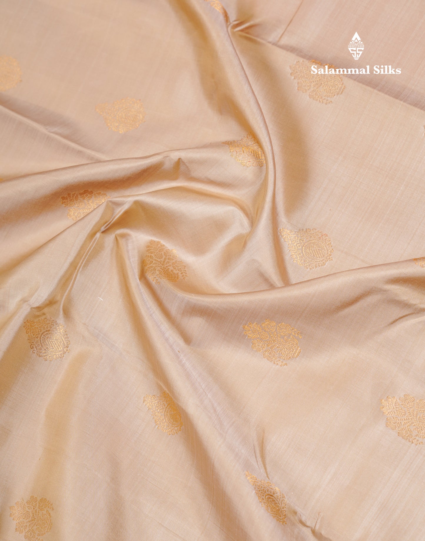 Beautiful Korvai Cream Sandal Pure Kanjivaram Silk Saree With Contrast Magenta Pink Traditional Evening Morning Border