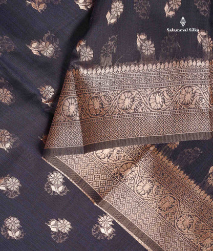 Cotton Mix Saree - Light Pink Colour Body Thread Butta With Fancy Border