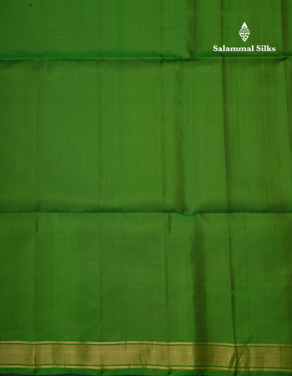 Beautiful Maroon Pure Kanjivaram Soft Silk Saree With Small Zari Border