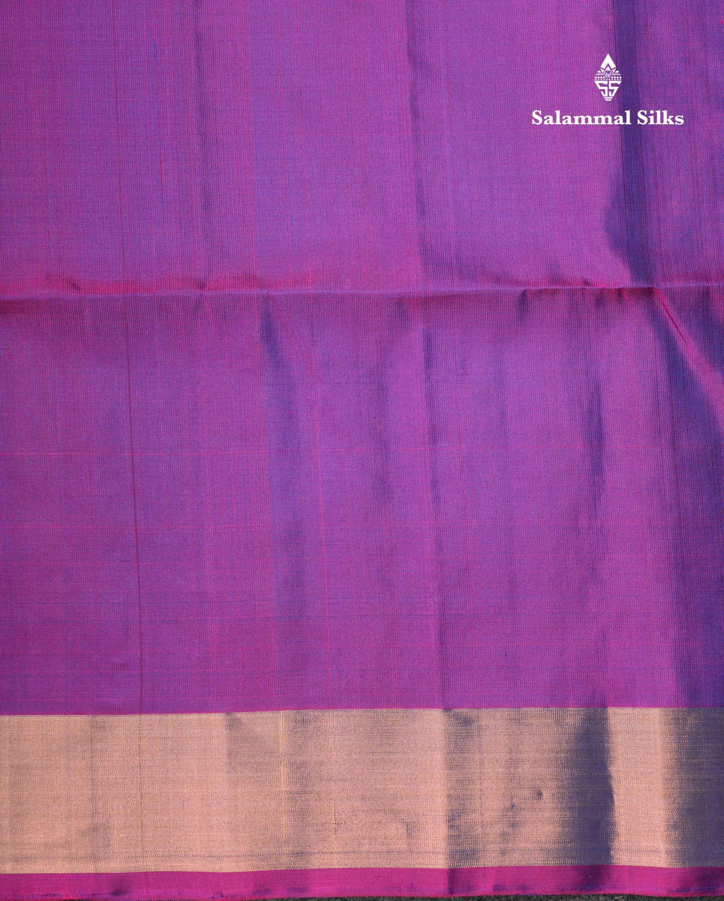 Beautiful Dual Tone Bottle Green Pure Kanjivaram Soft Silk Saree With Contrast Purple Blouse