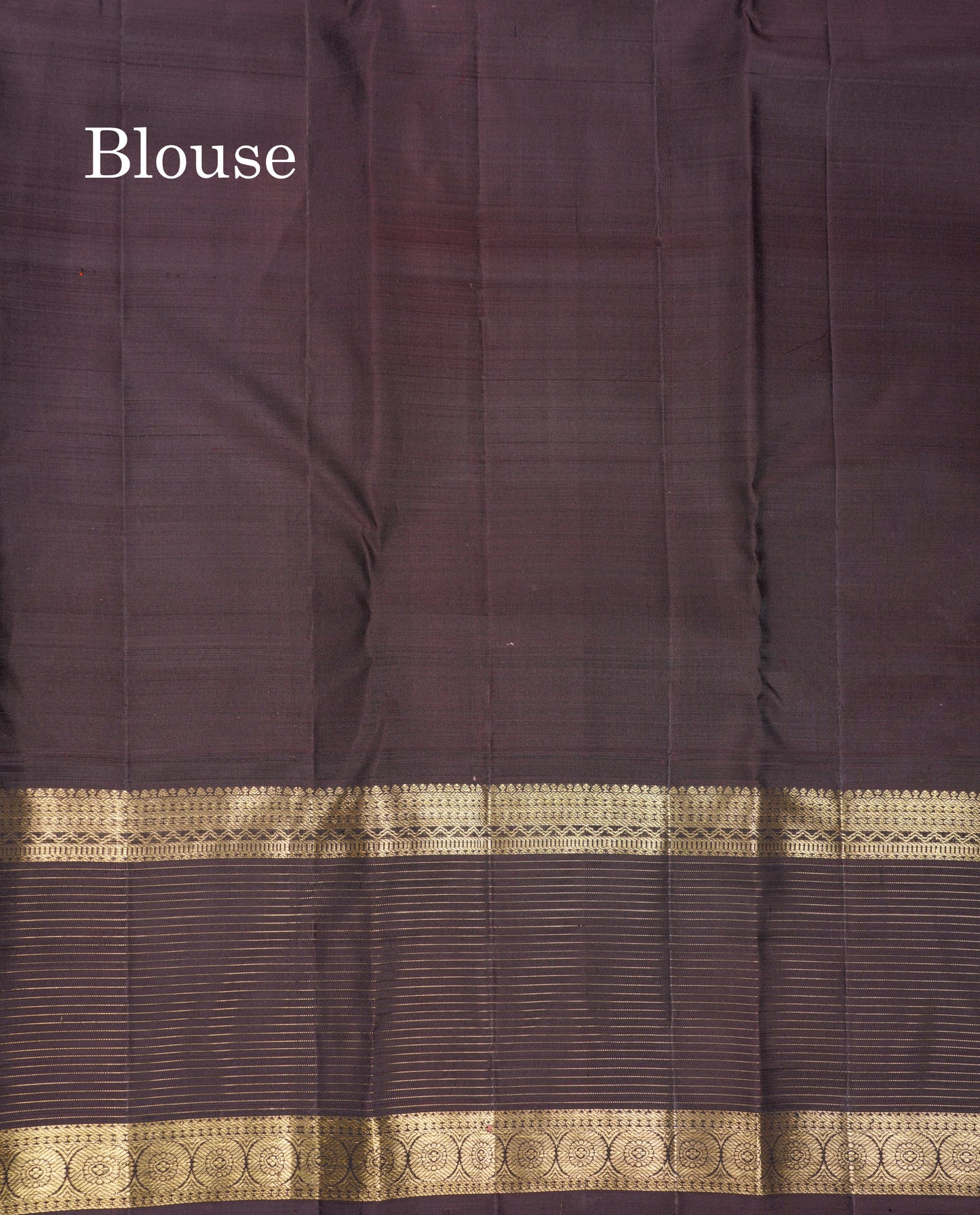 Beautiful Rust Orange Pure Kanjivaram Silk Saree With Contrast Dark Brown Traditional Border
