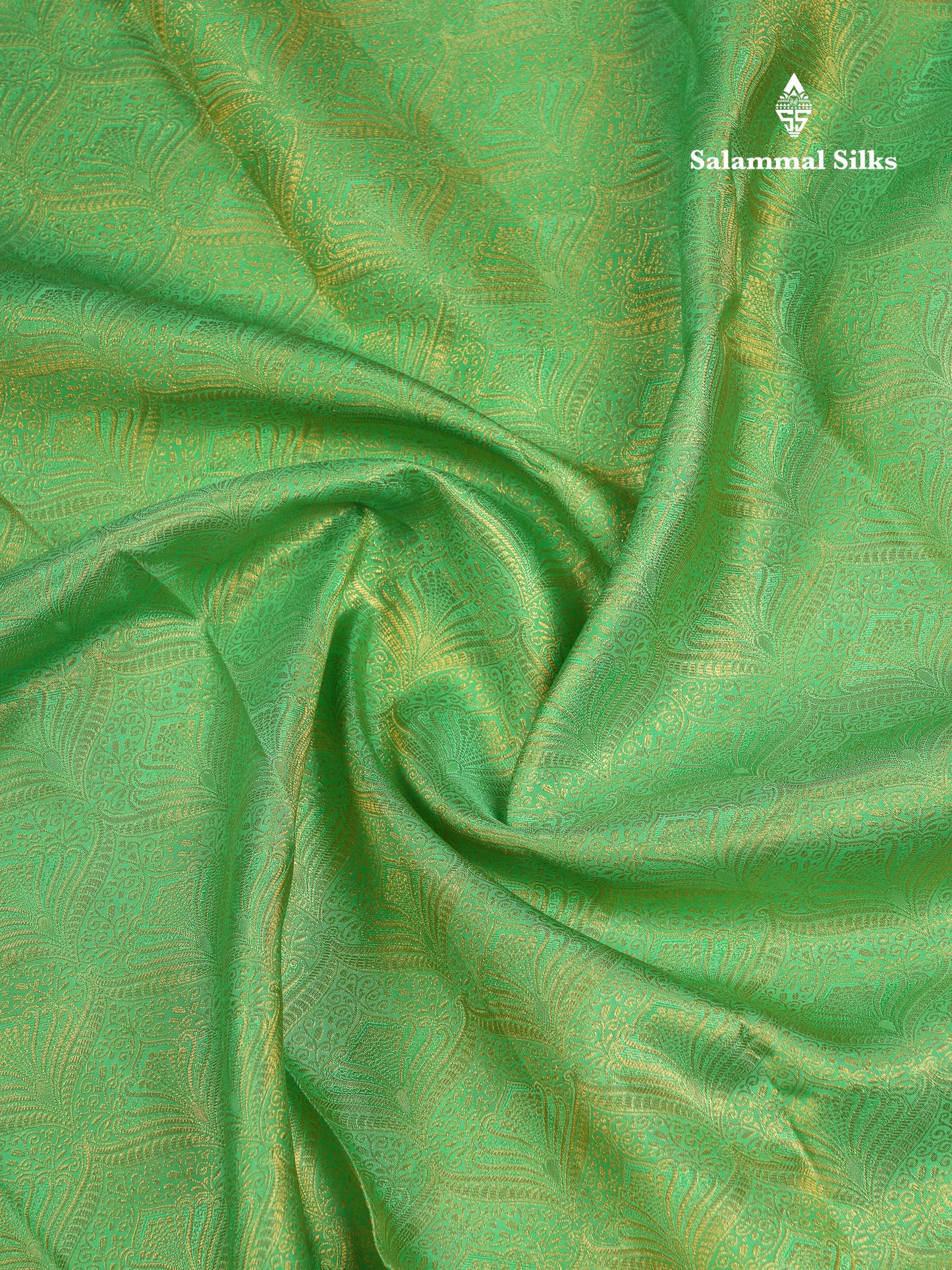 Beautiful Rexona Green Bridal Pure Kanjivaram Silk Saree With Contrast Pink Traditional Border