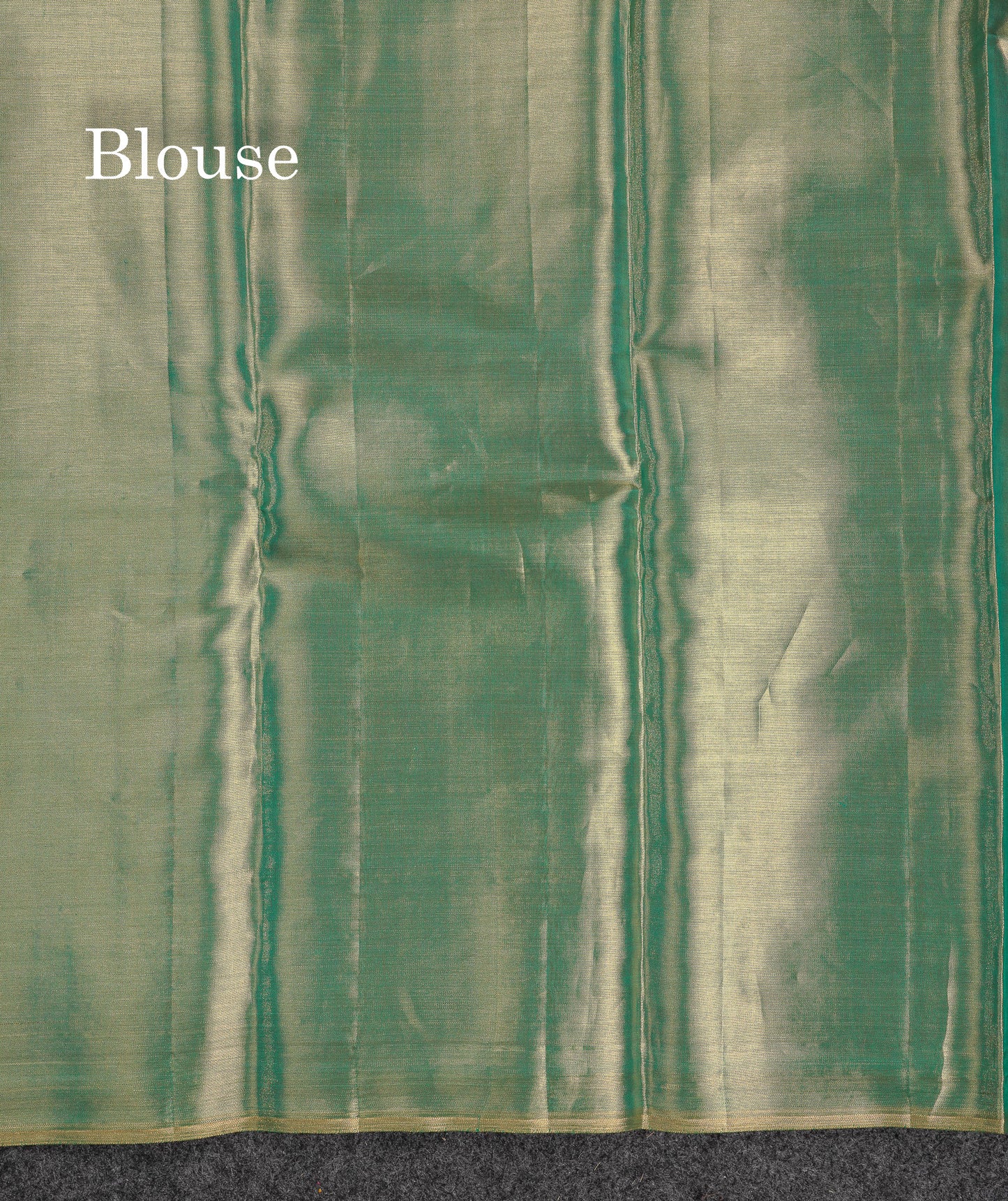 Beautiful Light Peach Tissue Bridal Menakari Work Fancy Pure Kanjivaram Silk Saree With Contrast Bottle Green Blouse