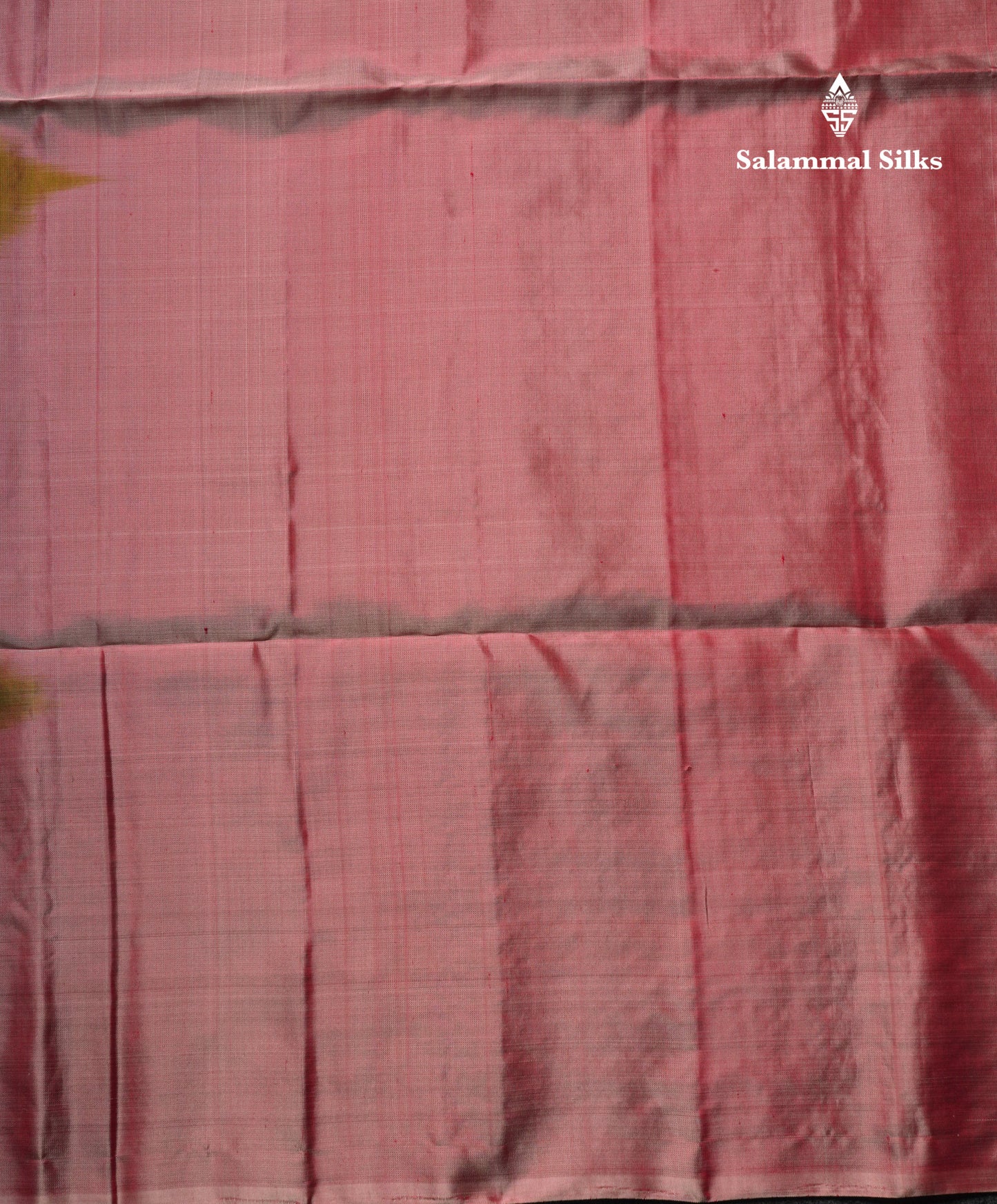 Beautiful Dual Tone Mustard Yellow Pure Kanjivaram Soft Silk Saree With Contrast Baby Pink Border
