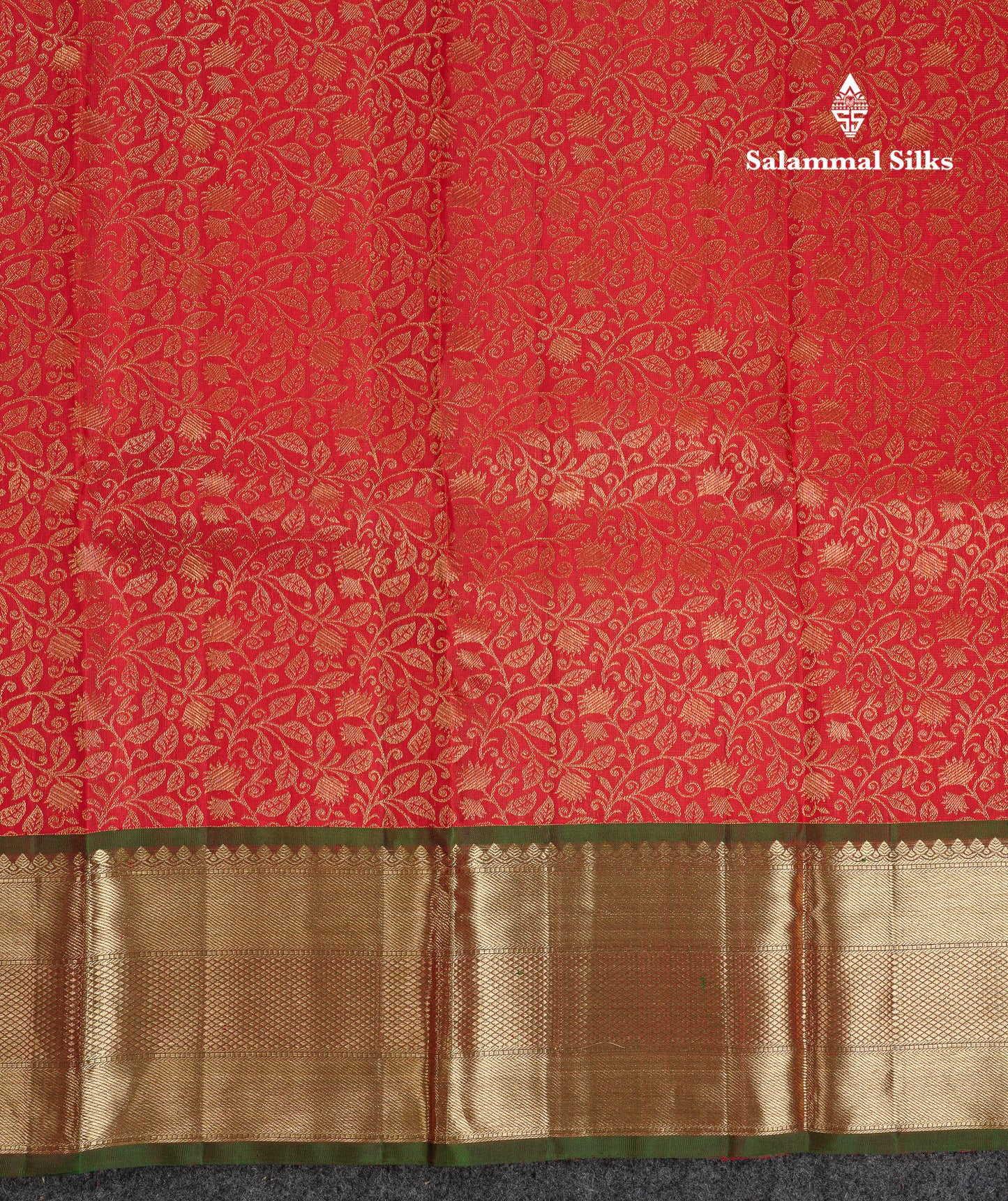 Beautiful Redish Maroon Bridal Pure Kanjivaram Silk Saree With Contrast Dual Tone Bottle Green Traditional Border