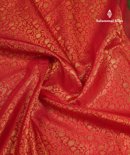 Beautiful Redish Maroon Bridal Pure Kanjivaram Silk Saree With Contrast Dual Tone Bottle Green Traditional Border