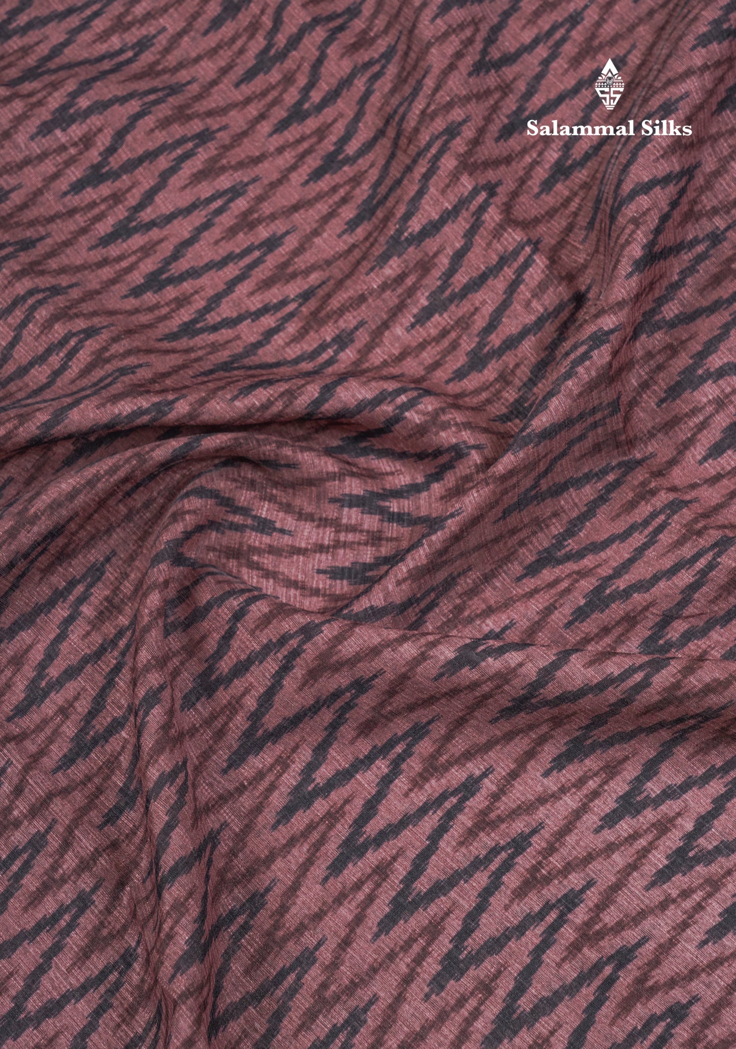 Ramar Blue Semi Tussar Fancy Saree With Contrast Black Border