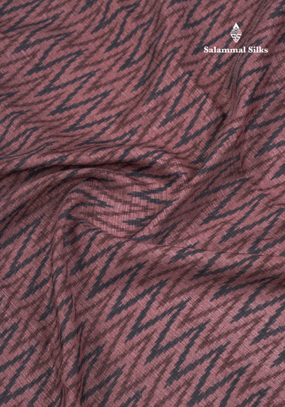 Ramar Blue Semi Tussar Fancy Saree With Contrast Black Border