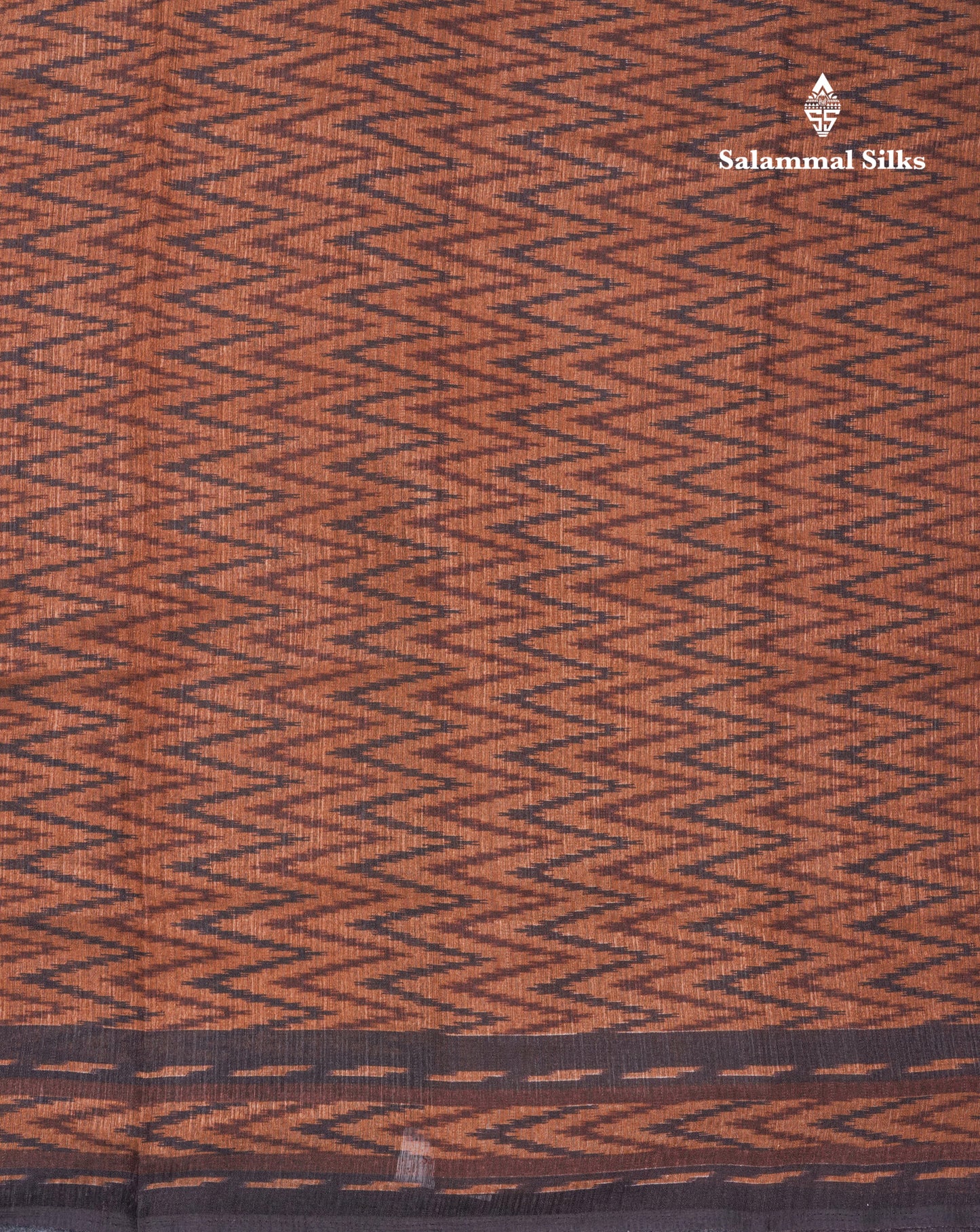 Ramar Blue Semi Tussar Fancy Saree With Contrast Black Border