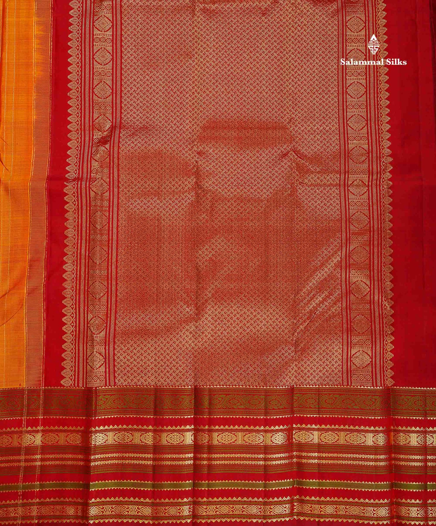 Pure Kanjivaram Silk Saree -Olive Green Colour Body Zari And Thread Stripe Lines With Contrast Maroon Traditional Evening Morning Border