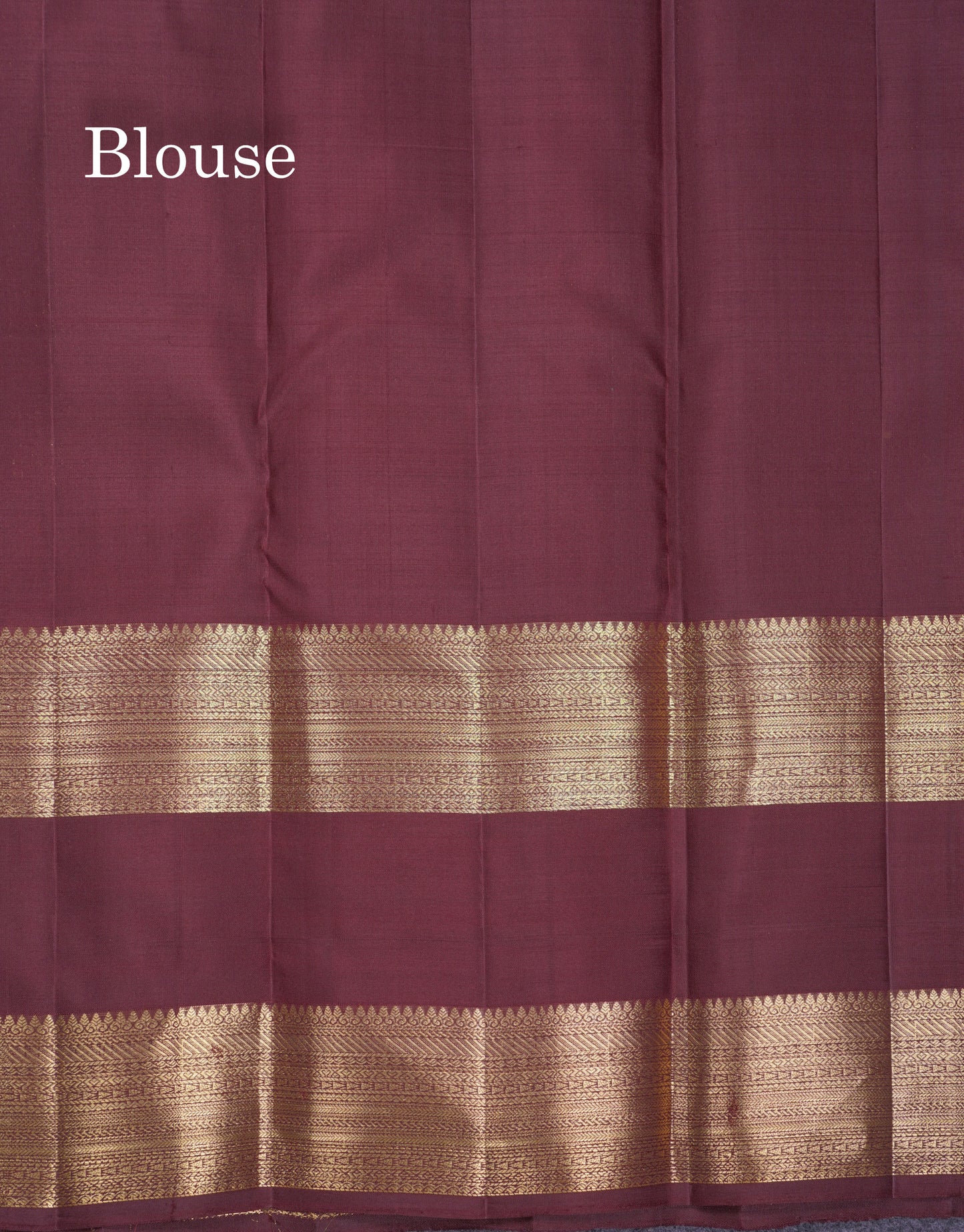 Beautiful Rust Orange Pure Kanjivaram Silk Saree With Contrast Brown Rettapet Traditional Border