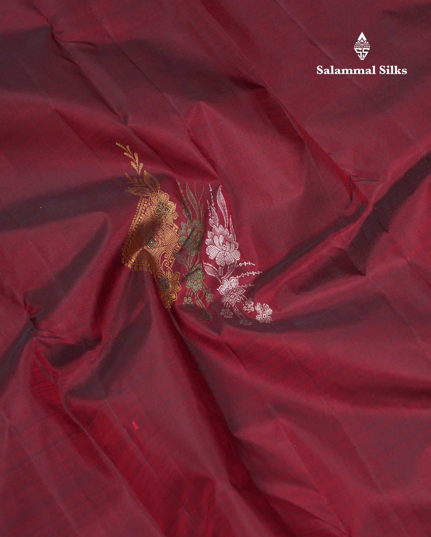 Beautiful Sapphire Blue Fancy Pure Kanjivaram Silk Saree With Contrast Pink Blouse