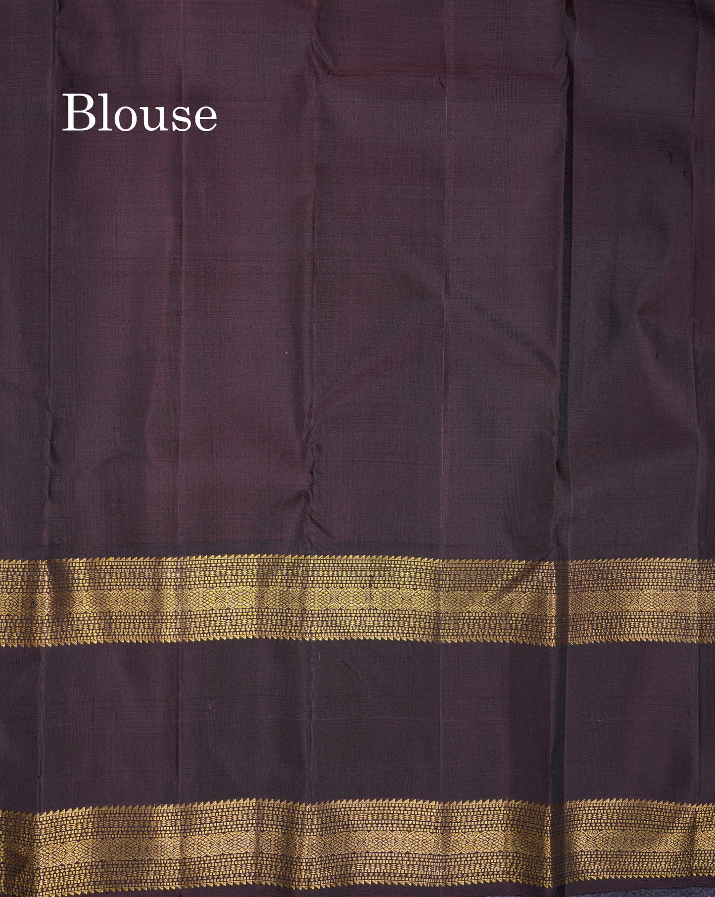 Beautiful Rust Orange Pure Kanjivaram Silk Saree With Contrast Dark Brown Rettapet Traditional Border