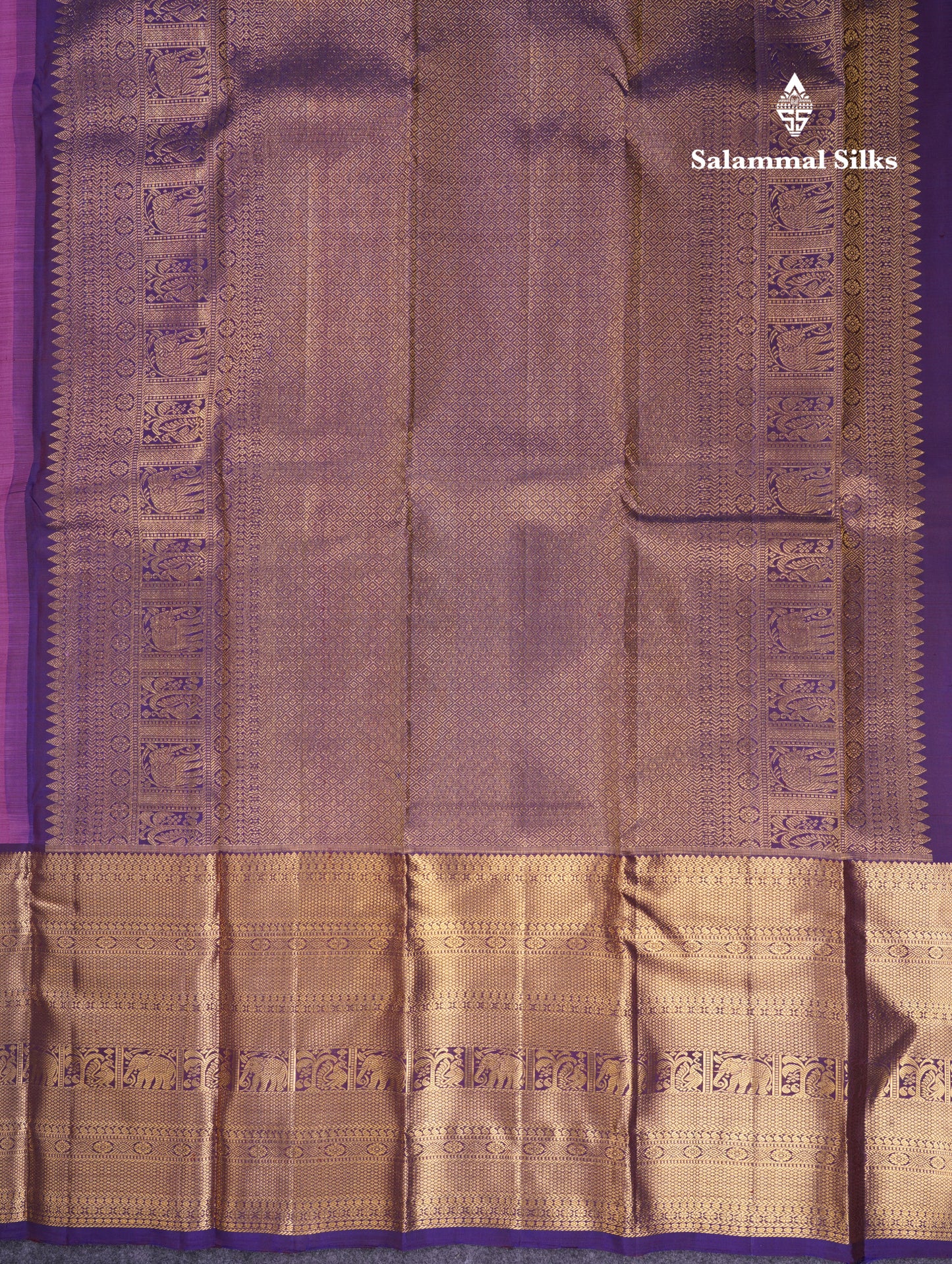 Beautiful Rust Orange Pure Kanjivaram Silk Saree With Contrast Navy Blue Traditional Evening Morning Border