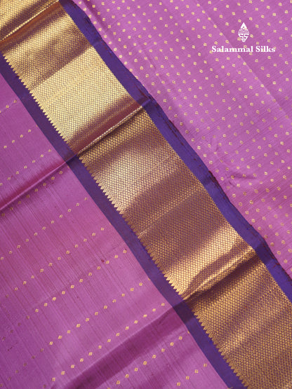 Beautiful Rust Orange Pure Kanjivaram Silk Saree With Contrast Navy Blue Traditional Evening Morning Border