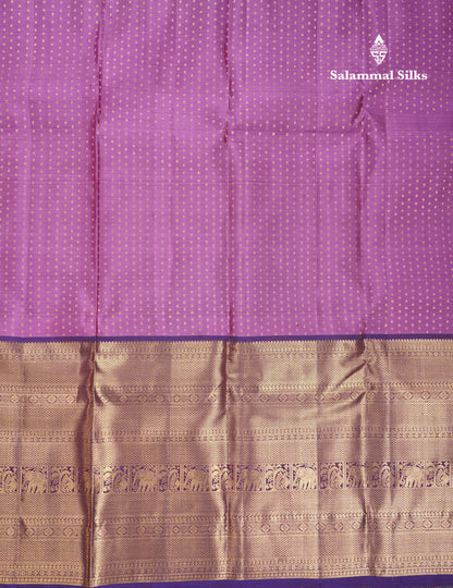 Beautiful Rust Orange Pure Kanjivaram Silk Saree With Contrast Navy Blue Traditional Evening Morning Border