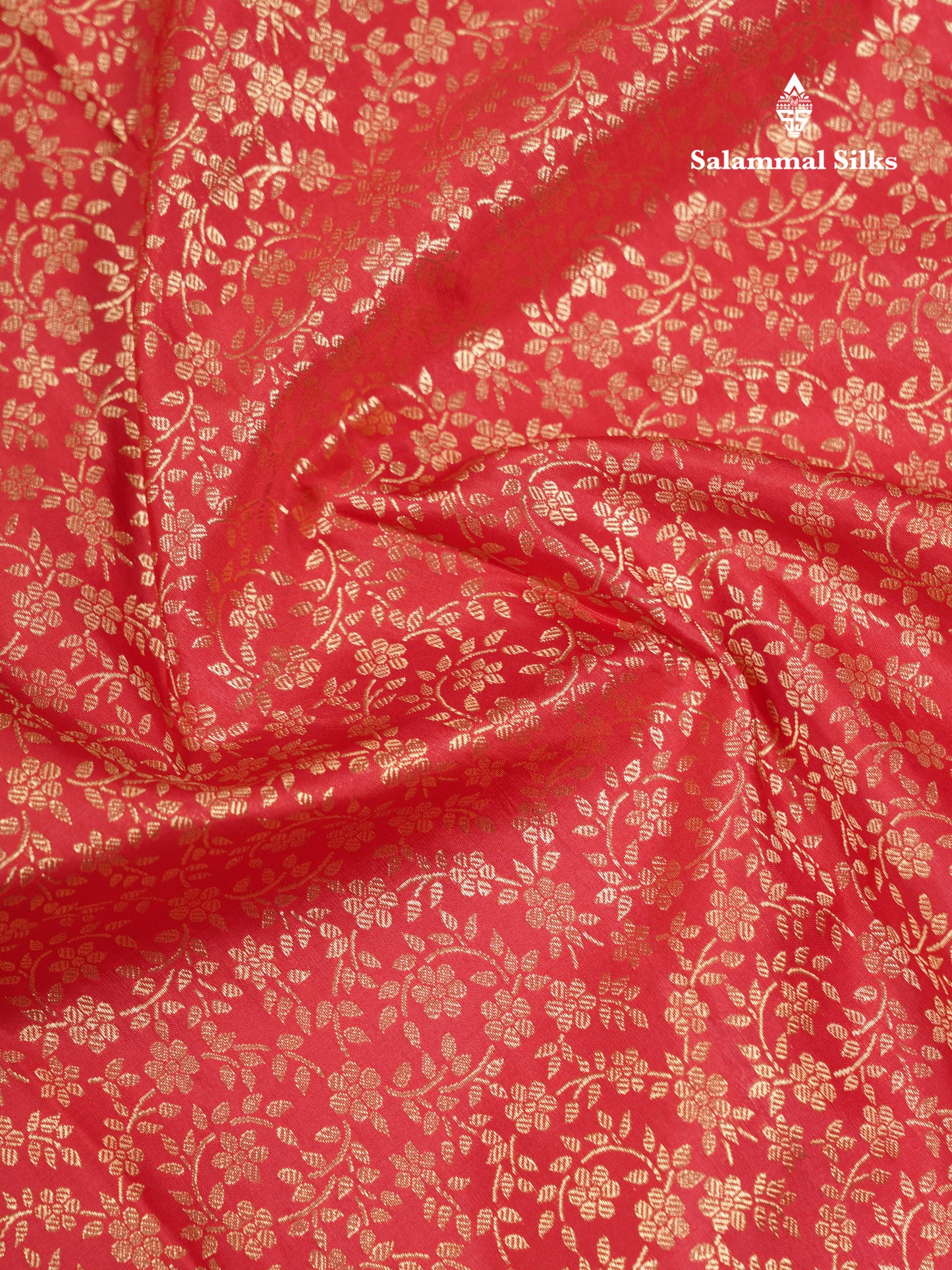 Beautiful Chilly Red Bridal Pure Kanjivaram Silk Saree With Traditional Pallaku Border