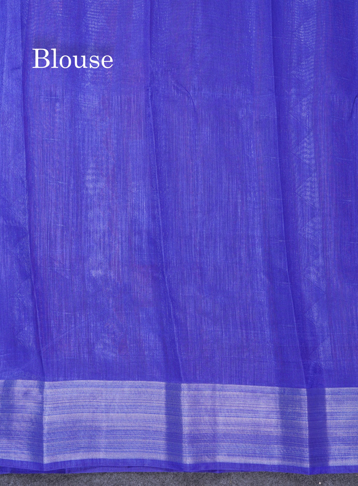 Beautiful Multicolour Mixed Cotton Saree With Contrast Orange Tissue Border